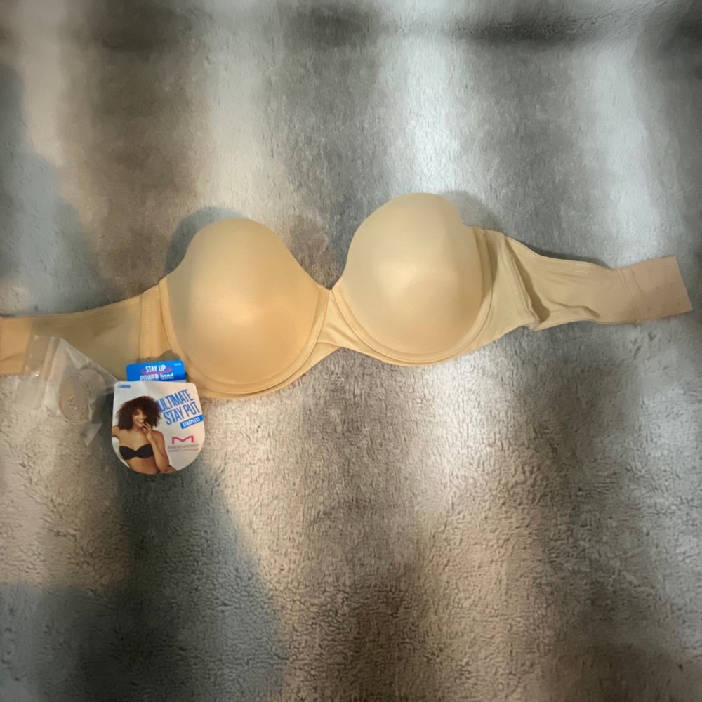 Strapless Maidenform bra